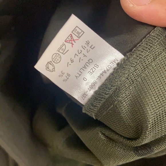 Moussy quality army green shorts with pockets - Picture 12 of 14